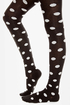 Tabbisocks Popping Dots Black Polka Dot Tights