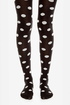 Tabbisocks Popping Dots Black Polka Dot Tights