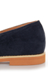 Lisa 02 Navy & Cognac Tassel Smoking Slipper Flats