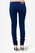 Quiksilver Lorne Cobalt Blue Skinny Jeans