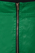 Happily Leather After Green Vegan Leather Skirt
