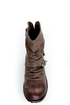 Bamboo Kacy 03 Brown Slouchy Belted Ankle Boots