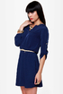 Keeping It Casual Navy Blue Dress