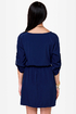 Keeping It Casual Navy Blue Dress