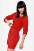 Keeping It Casual Red Dress