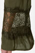 Sleeve It to Me Olive Green Shift Dress