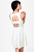 Sicilian Sweetheart Cutout Ivory Dress