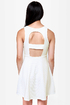 Sicilian Sweetheart Cutout Ivory Dress