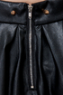 That Girl Studded Black Vegan Leather Skirt