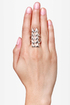 Ain't No Fang Silver Statement Ring