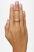 Twofer Gold Knuckle Ring