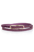 Lots of Dots Studded Purple Skinny Belt