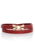 Rock the Bow-t Skinny Red Bow Belt