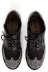 Michael Antonio Peter Black Rhinestone Wingtip Oxfords