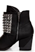 Michael Antonio Studio Marcos Black Studded Ankle Boots