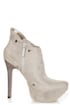 Michael Antonio Studio Manila Light Grey Pointed Booties