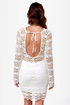 Black Sheep Tasha Ivory Lace Dress
