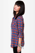O'Neill Free Style Plaid Button-Up Top