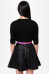 Too Cool For Jewel Black Jeweled Sweater