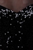 Out to Sequin Black Sequin Bodysuit
