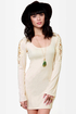 Lacy Lady Cream Lace Dress