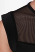 Center Piece Cutout Black Dress
