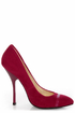 Shoe Republic LA Silva Red Pointed Pumps