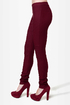 Down for Whatever Burgundy Skinny Pants