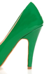 Mixx Rosemary Green Patent Pumps