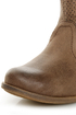 Roxy Buckeye Chocolate Brown Perforated Ankle Boots