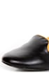 C Label Judy 2 Black and Yellow Smoking Slipper Flats
