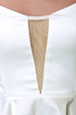 Just a Kiss Ivory Peplum Bustier Top