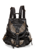 Get In Shine Studded Black Backpack