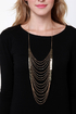 Shield of Dreams Gold Necklace