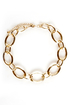 Loop Troupe Gold Chain Collar Necklace