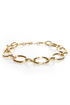 Loop Troupe Gold Chain Collar Necklace