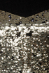 Act of Gold Black and Gold Sequin Dress