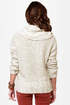 Quiksilver Icicles Off-White Cowl Sweater