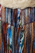 Mink Pink Kooky Multi Yarn Striped Coat