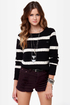 Mink Pink Runaway Phantom Slashed Purple Jean Shorts