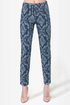 Jauqard-ian Angel Blue Jaquard Pants