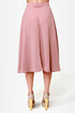 Blushing Barrista Blush Midi Skirt