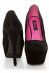 Dollhouse Kammy Black Super Platform Heels