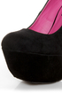 Dollhouse Kammy Black Super Platform Heels