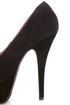 Dollhouse Kammy Black Super Platform Heels