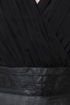 Leather and Lady Black Vegan Leather Dress