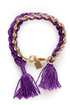 Braiders of the Lost Spark Purple Friendship Bracelet