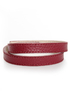 Wrist-y Business Red Leather Wrap Bracelet