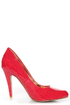 GoMax Ashland 01Z Red Patent Pumps