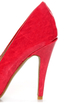 GoMax Ashland 01Z Red Patent Pumps